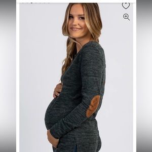 PinkBlush maternity shirt Tan Size S